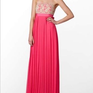 Beautiful Gold and Pink Gown